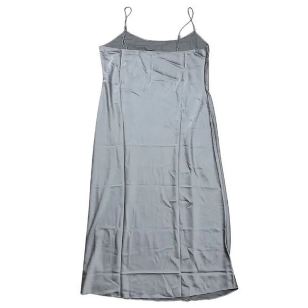 NWT J. Crew Women's‎ Size 10 Gwyneth Slip Dress Vintage Dove Gray Midi Formal